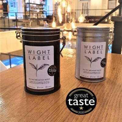 Wight Label Tea - Filled Tea Caddy - All Day Breakfast