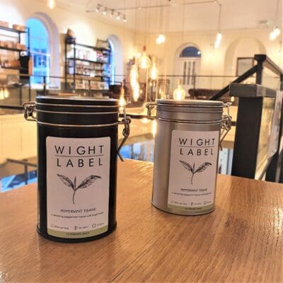 Wight Label Tea - Filled Tea Caddy - Peppermint Tisane