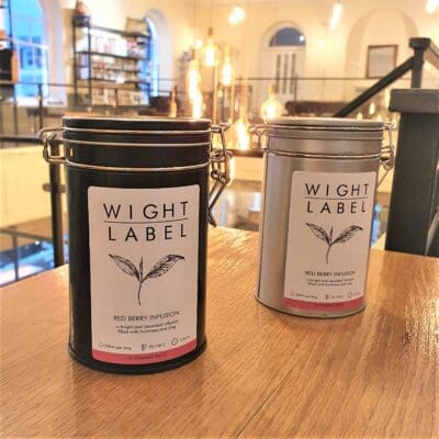 Wight Label Tea - Filled Tea Caddy - Red Berry Infusion