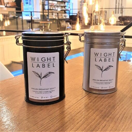 Wight Label Tea - Filled Tea Caddy - English Breakfast Select